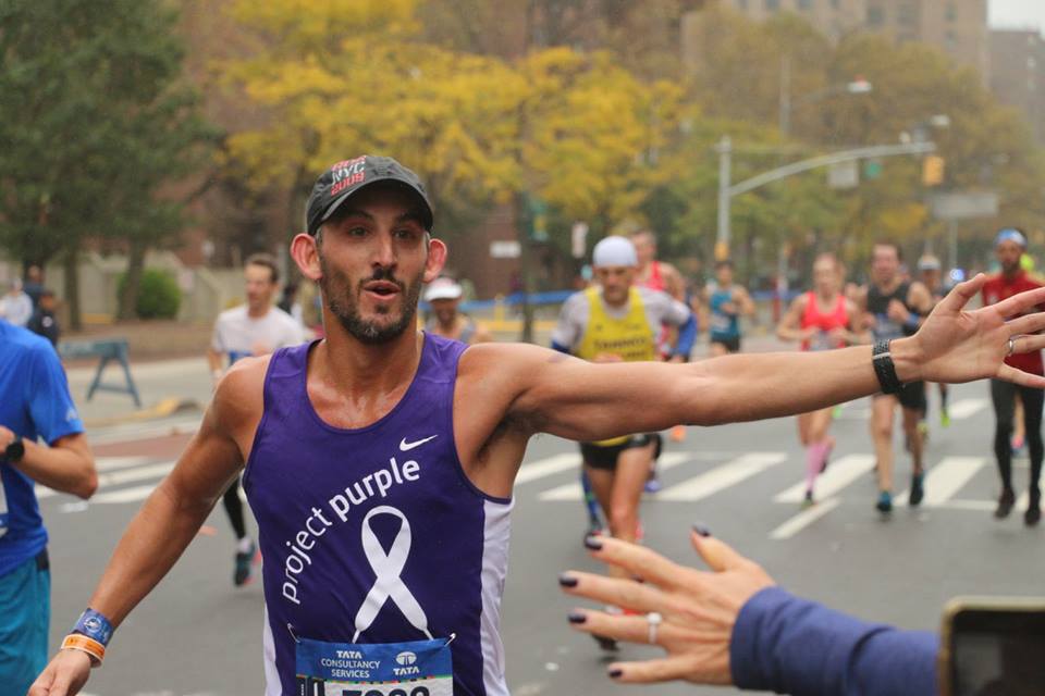 Jeremy Levy Project Purple New York City Marathon