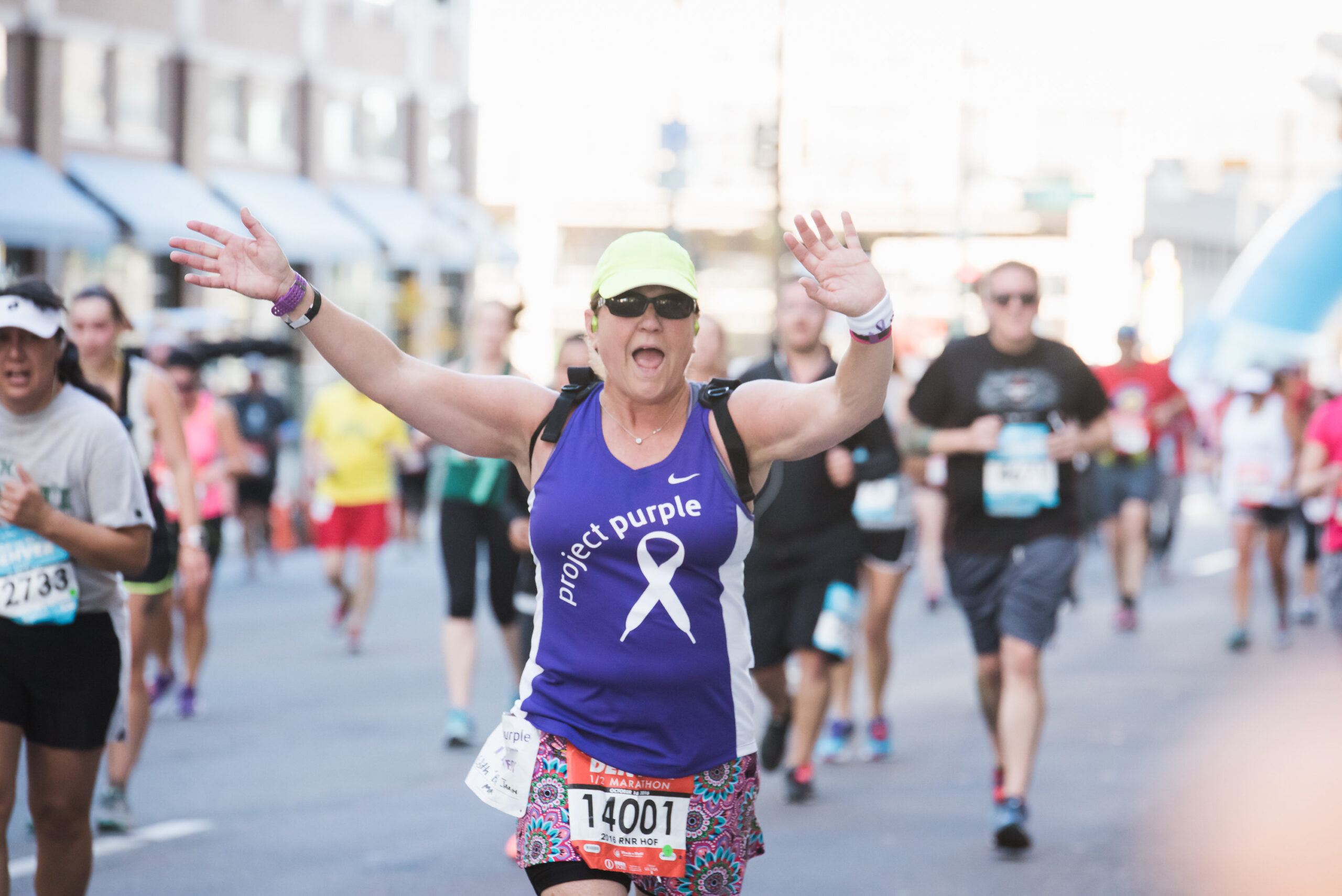 Denver Colfax Marathon Team 2025 Project Purple