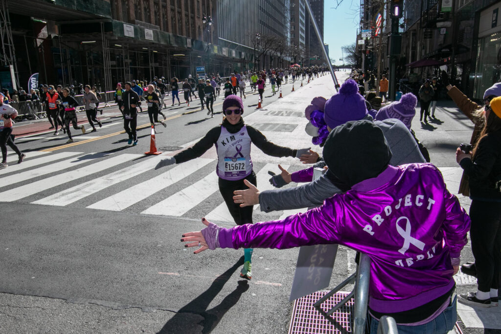 2024 United Airlines NYC Half Marathon Project Purple
