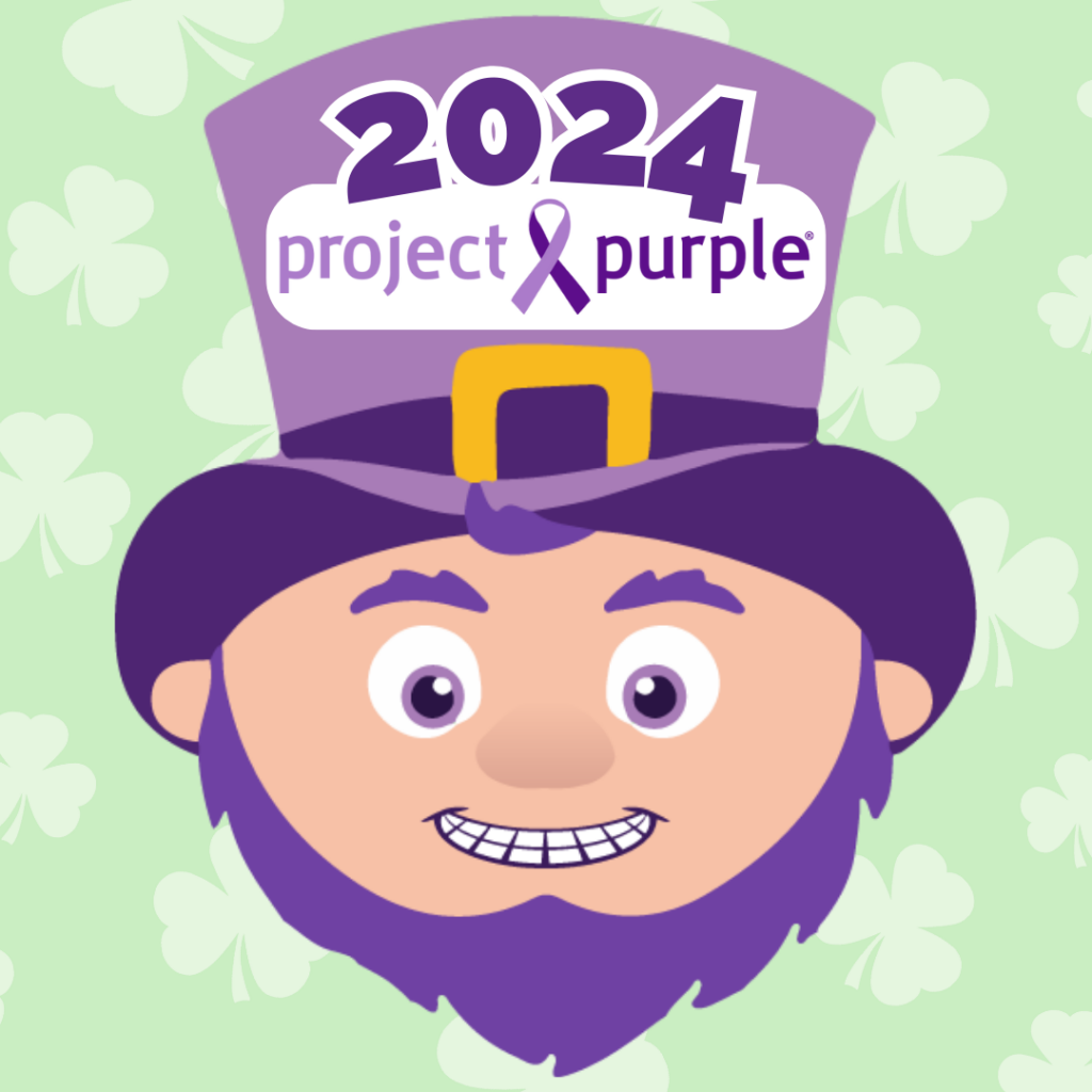 Virtual Events Series | Purple Paddy's 5k Run/Walk | Project Purple